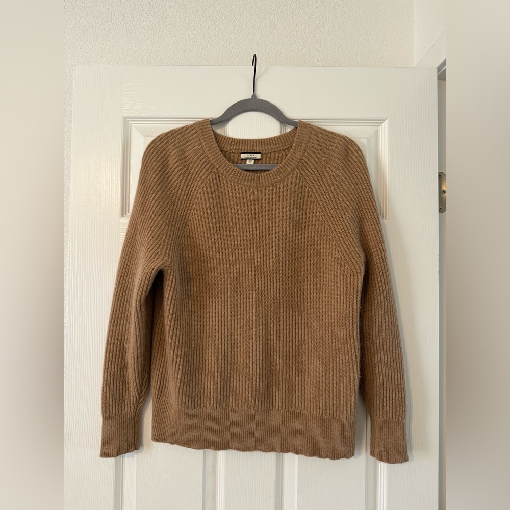 J CREW Cashmere Crewneck Sweater Sz XS